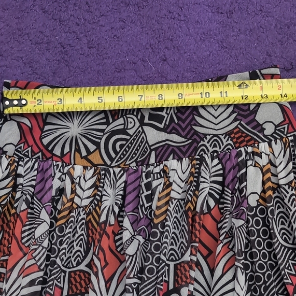 FARM Rio Multicolor Patterned Skirt - Picture 3 of 4